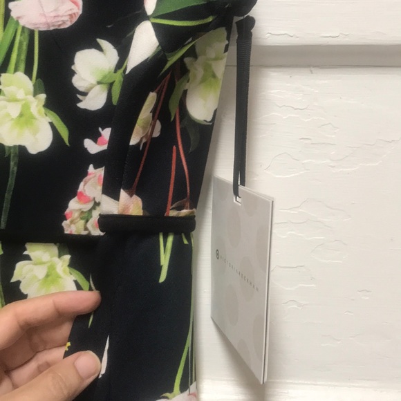 NWT Victoria Beckham for Target Floral Print Dress - Picture 8 of 14